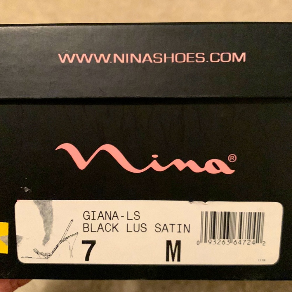 Nina sparkle heels